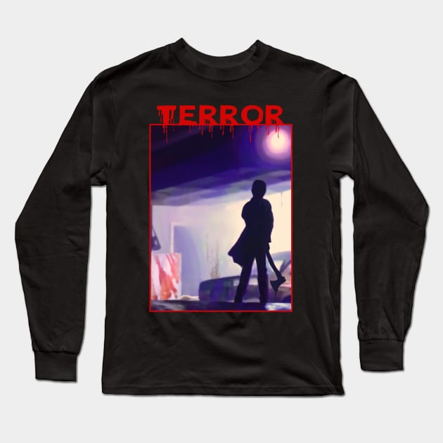 TERROR Long Sleeve T-Shirt by alvalferca